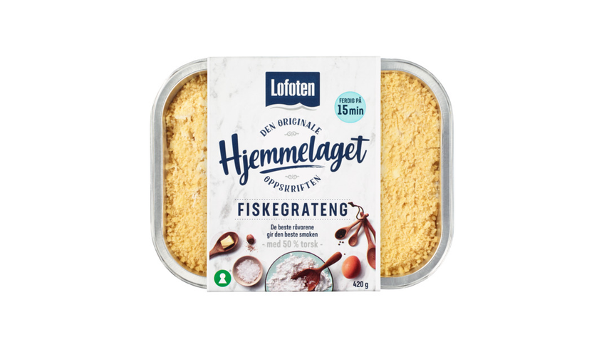 Lofoten Fiskegrateng Hjemmelaget | 420g