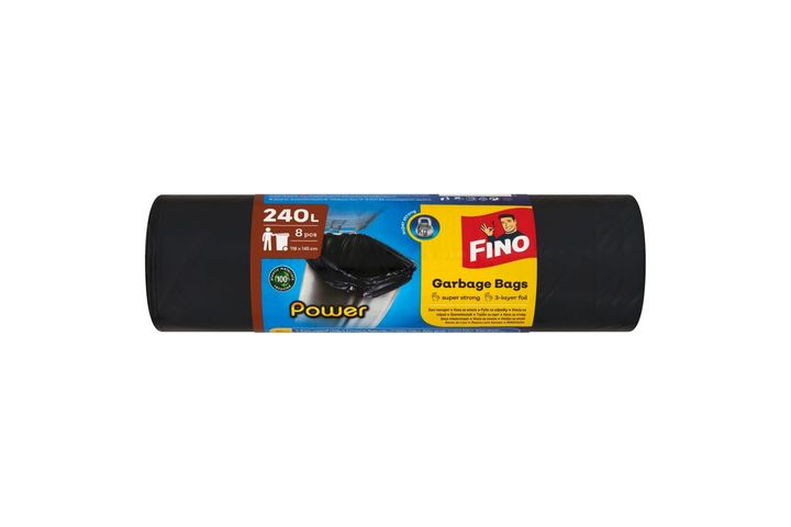 Fino Power 240 l-es szemeteszsák 8 db