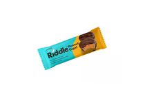Riddle peanut butter wafer cups with caramelized peanuts