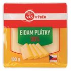 Váš Výběr Eidam sýr 30% plátky | 100 g