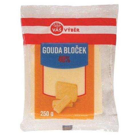 Váš Výběr Gouda Cheese 48% Block | 250 g
