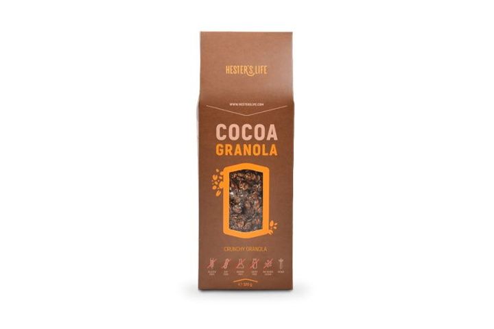 Hester's Life Cocoa granola - kakaós 320g