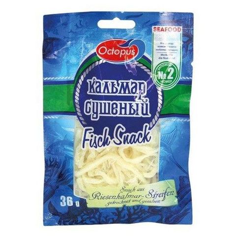 Octopus Sušené Kalamáry, solené | 36 g