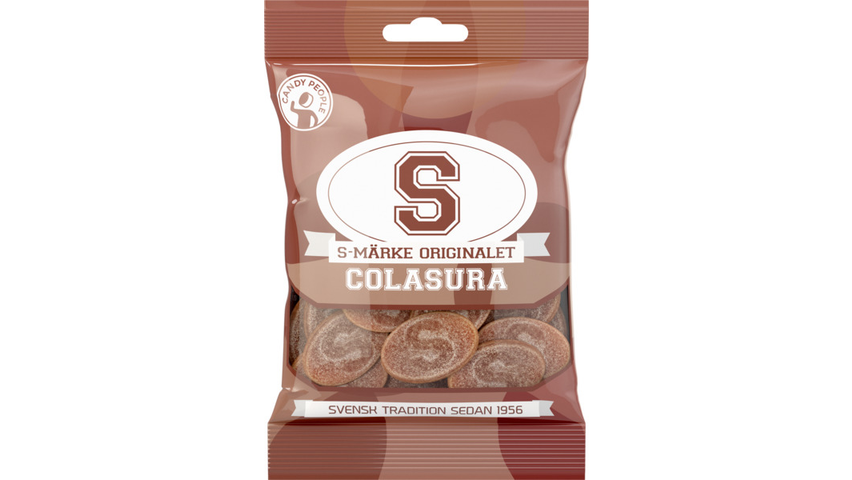 Candypeople S-märke Cola Sour 80g