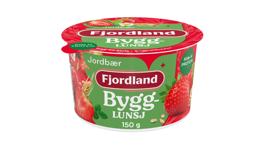Fjordland Bygglunsj Jordbær | 150g