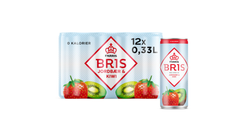 Farris Bris Jordbær & Kiwi | 12 x 330ml