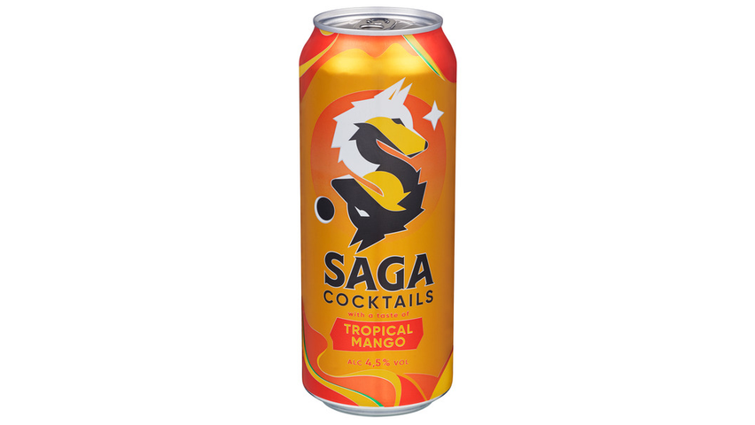 Saga Cocktail Tropical Mango | 0.50l