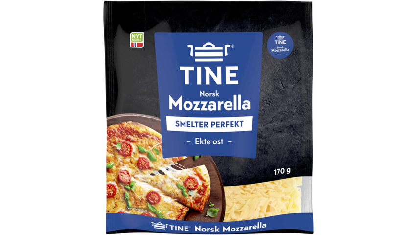 Tine Norsk Mozzarella Ekte Revet Ost | 170g
