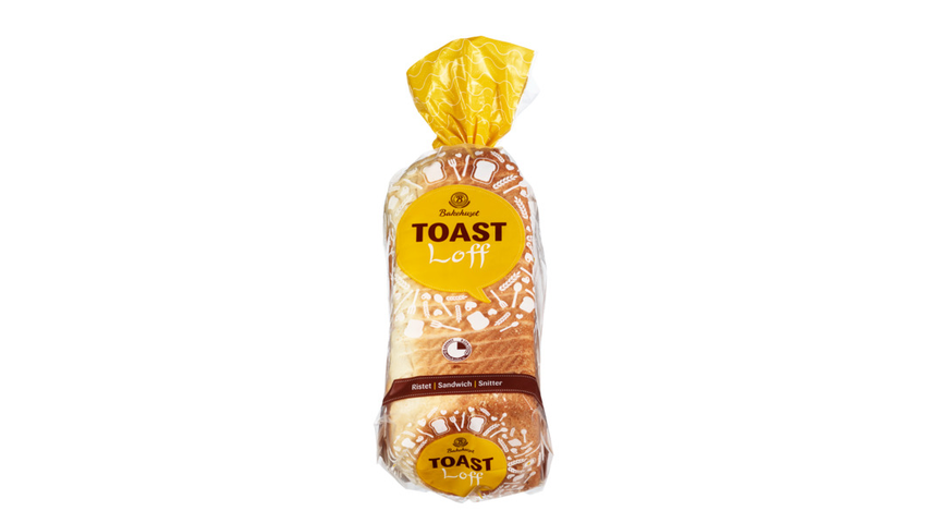 Bakehuset Toast Loff Skivet | 660g