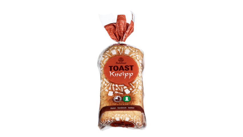Bakehuset Toast Kneipp Skivet | 660g