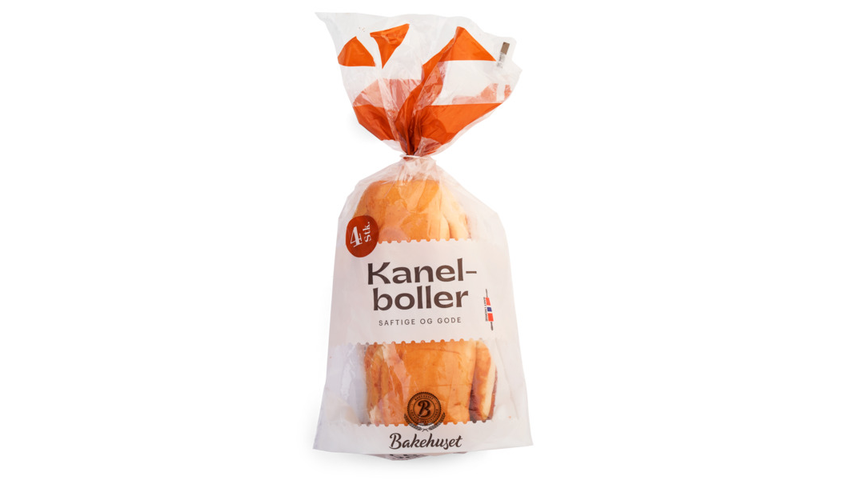 Bakehuset Kanelboller | 4stk