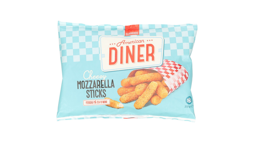 Eldorado Mozzarella Sticks American Diner | 250g