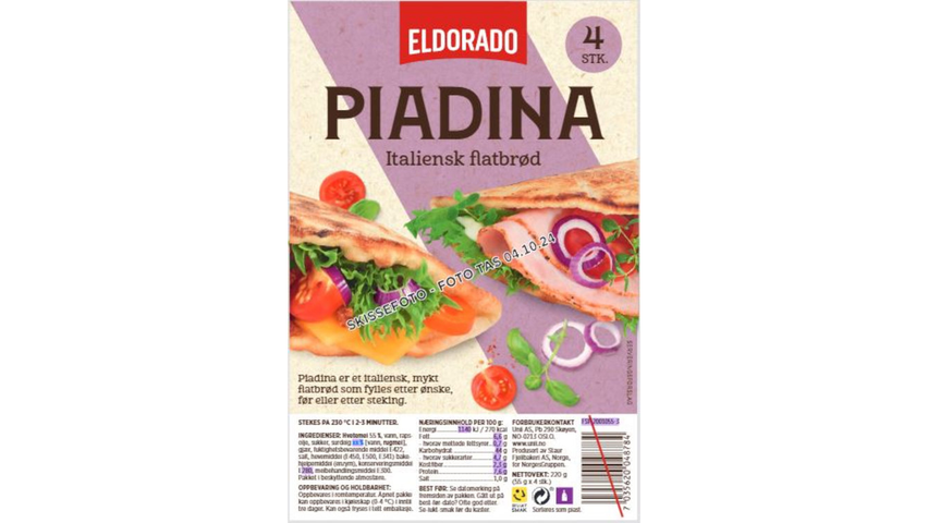 Eldorado Piadina 4 stk | 220g