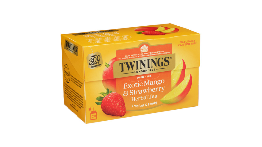 Twinings Mango & Strawberry | 20stk