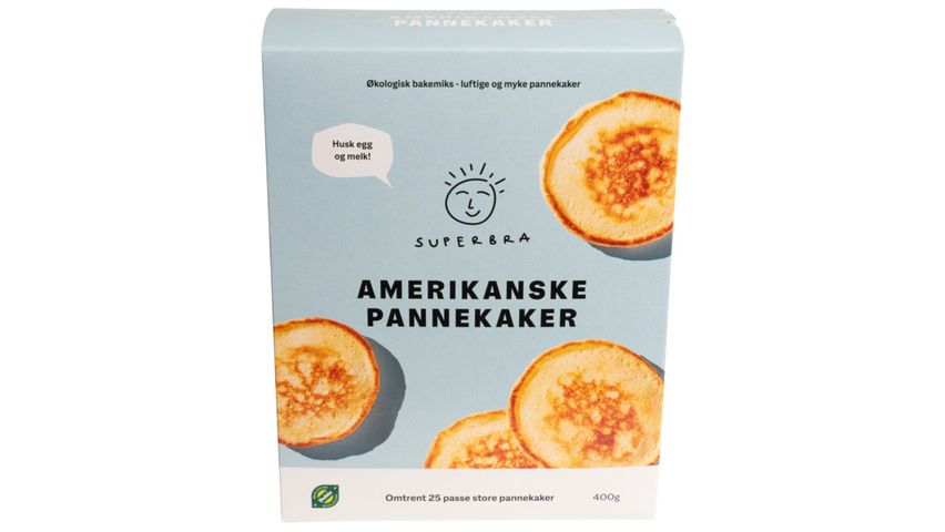 Super Pannekakemiks Amerikanske Økologiske | 400g