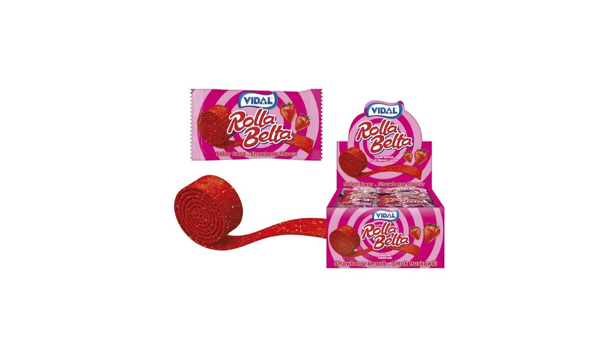 Vidal Strawberry Rolla Belta | 19g