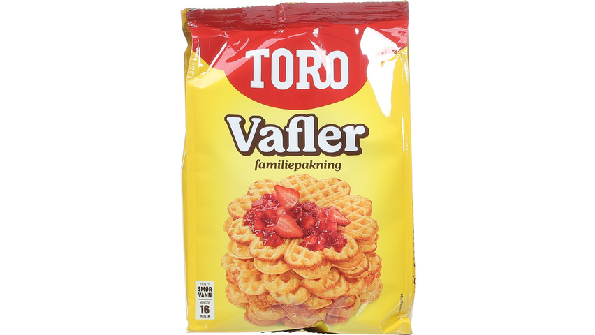 Toro Vafler Familiepakning | 612g