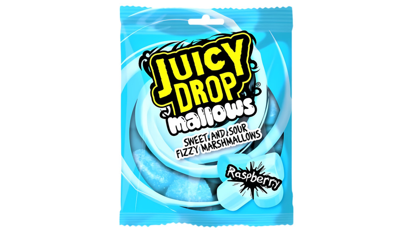 Bazooka Mallows Raspberry Juicy Drop | 100g