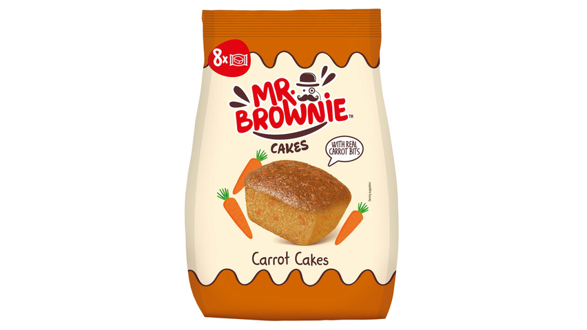 Carrot Cakes 200g Mr Brownie