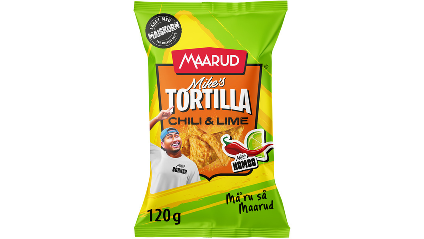 Maarud Tortilla Chili Lime Style | 125g