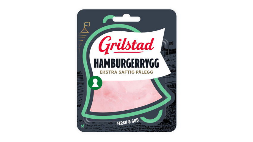 Grilstad Hamburgerrygg | 250g