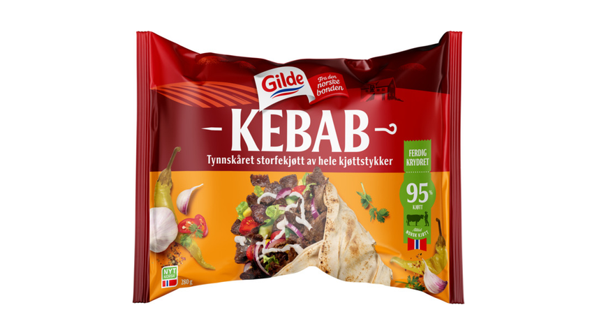 Kebab Av Storfe 280g Gilde