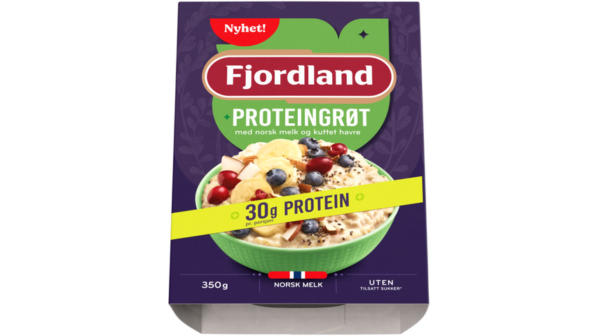 Fjordland Proteingrøt | 350g