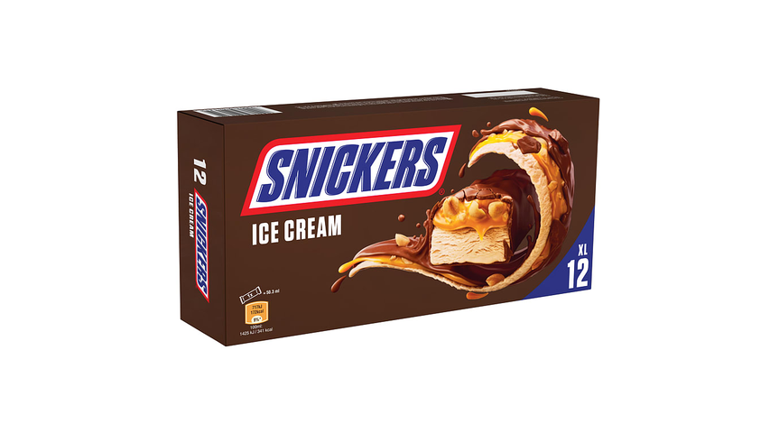 Snickers Iskrem Multipack | 12stk