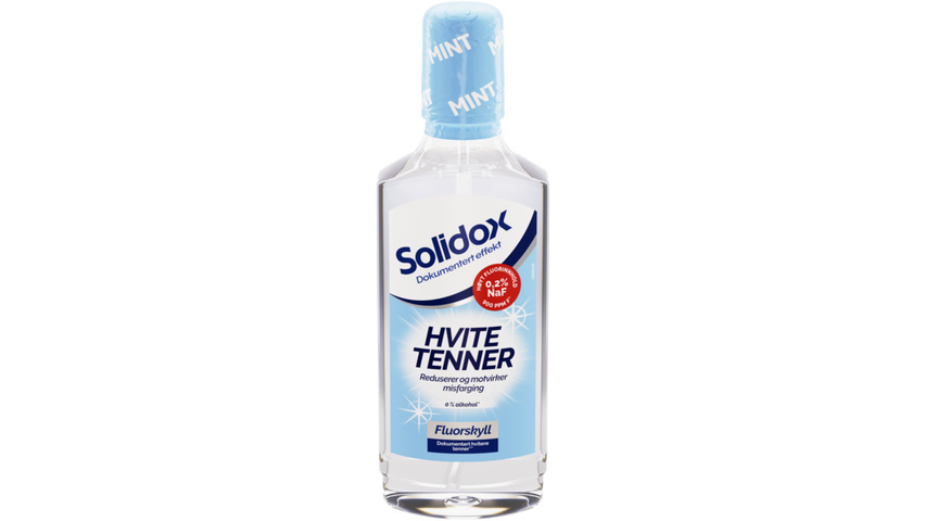 Solidox Munnskyll Hvite Tenner | 500ml