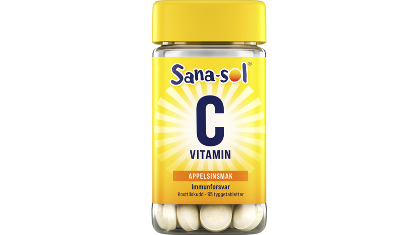 Sana-Sol C-Vitamin Appelsin | 95stk