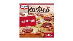 Dr. Oetker Frozen Pizza Rustica Pepperoni Calab 540g