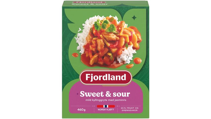 Fjordland Kylling Sweet & Sour | 460g