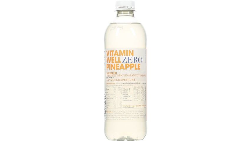 Vitamin Well Zero Pineapple | 500ml
