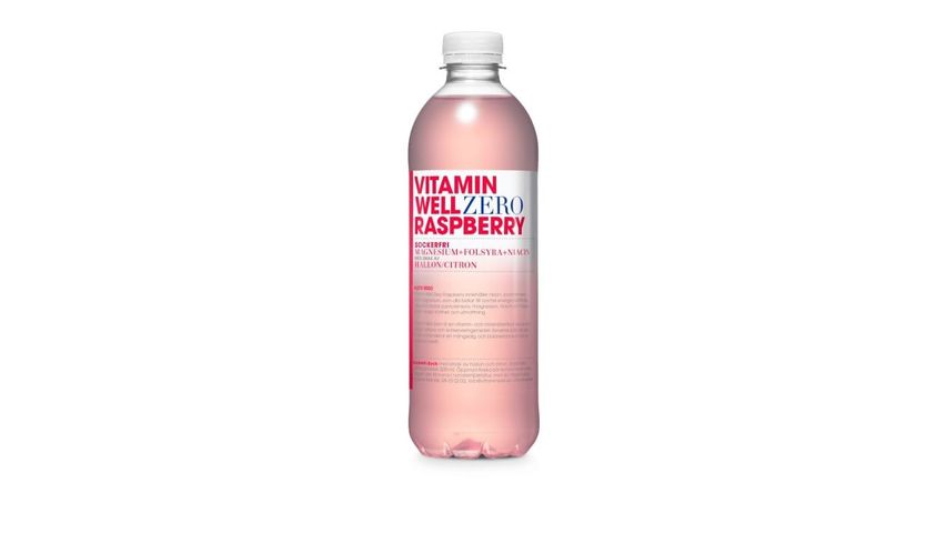 Vitamin Well Zero Raspberry | 500ml