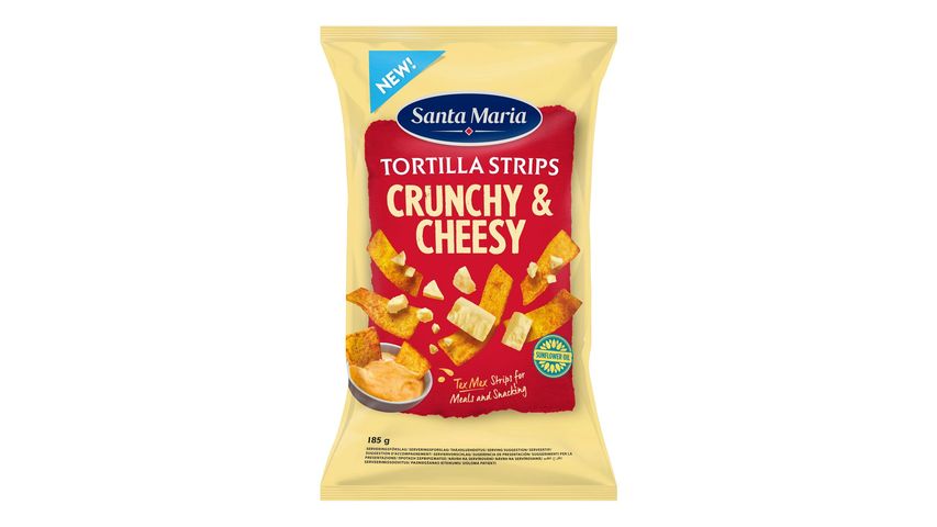 St. Maria Tortilla Strips Crunchy Cheesy | 185g