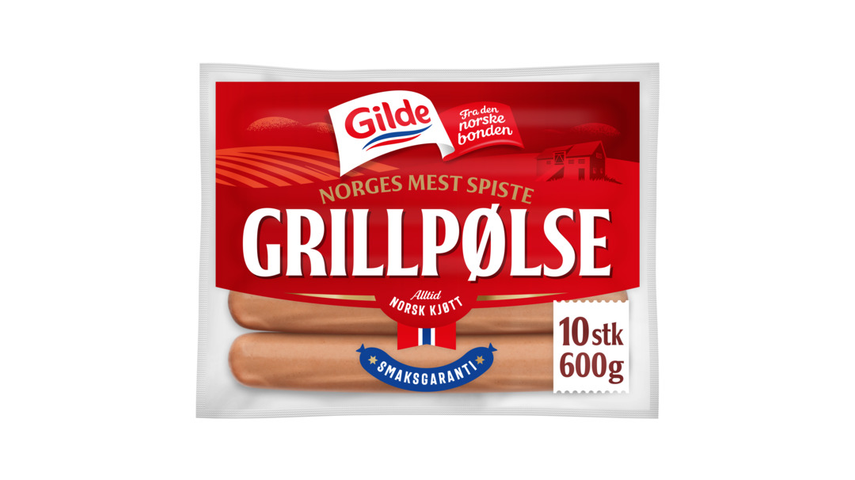 Gilde Grillpølse | 600g