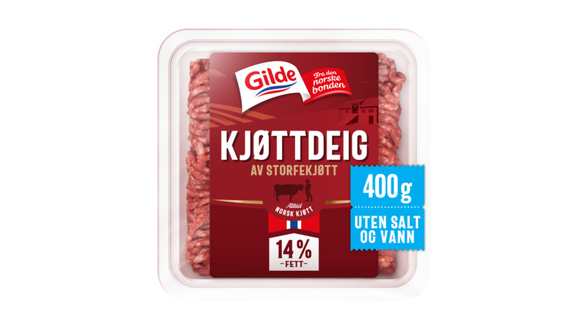Gilde Kjøttdeig Av Storfe u/Salt & Vann | 400g