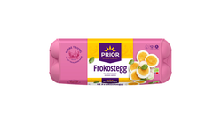 Prior Frokostegg Frittgaende L | 12stk