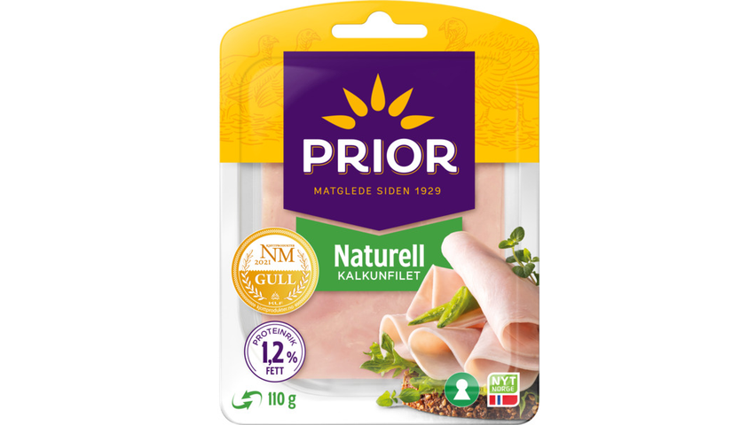Prior Kalkunfilet Naturell | 110g