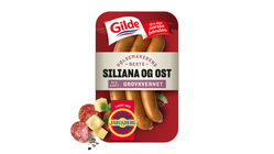 Gilde Pølse Siliana & Ost | 225g