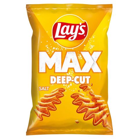 Lay's Max sózott burgonyachips 55 g
