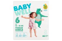 Babywell Premium-Windeln XL Gr. 6 32 Stk.