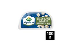 Apetina Snack Oliven & Hvitløk | 100g