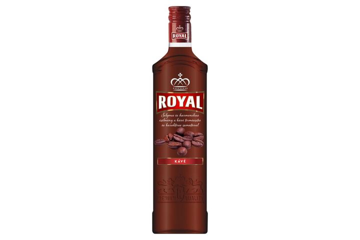 Royal kávé likőr 25% 0,5 l
