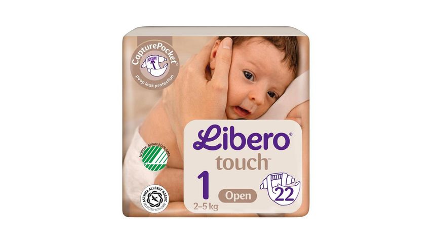 Libero Touch Bleier 2-5kg Str1 | 22stk