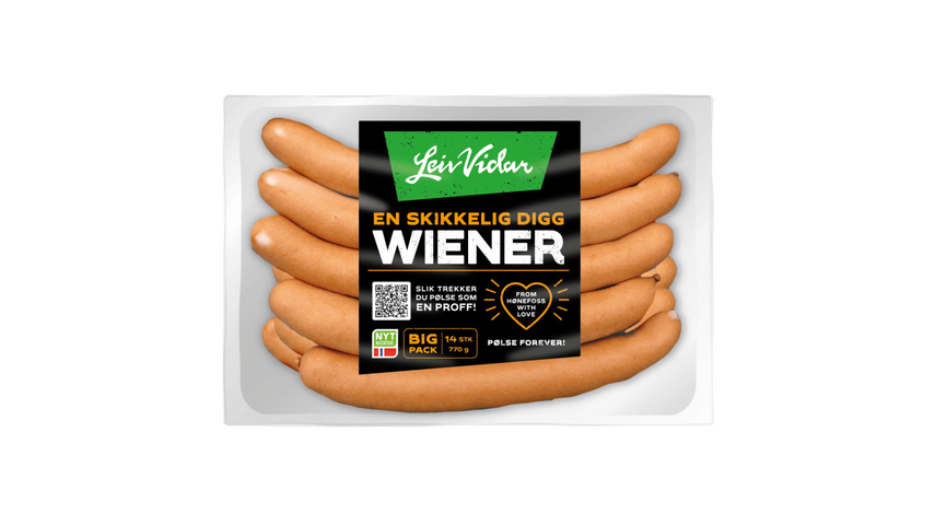 Wienerpølser | 14 stk 770g