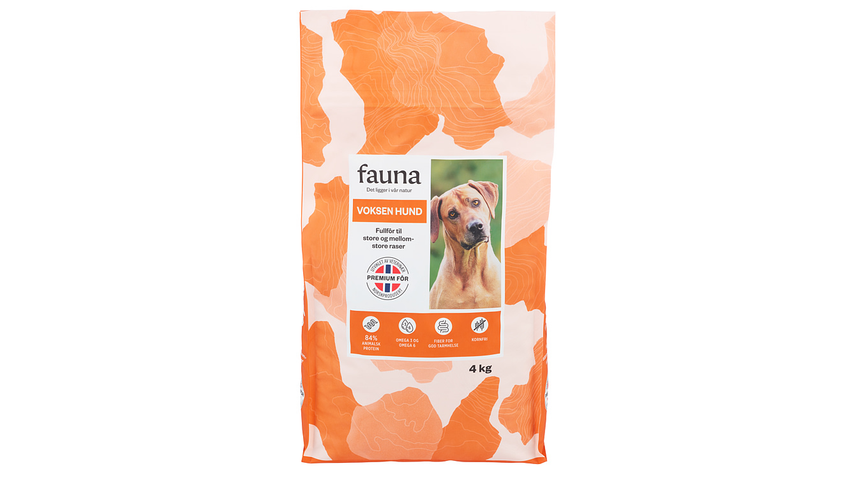 Fauna Voksen Hund Tørrfor | 4kg
