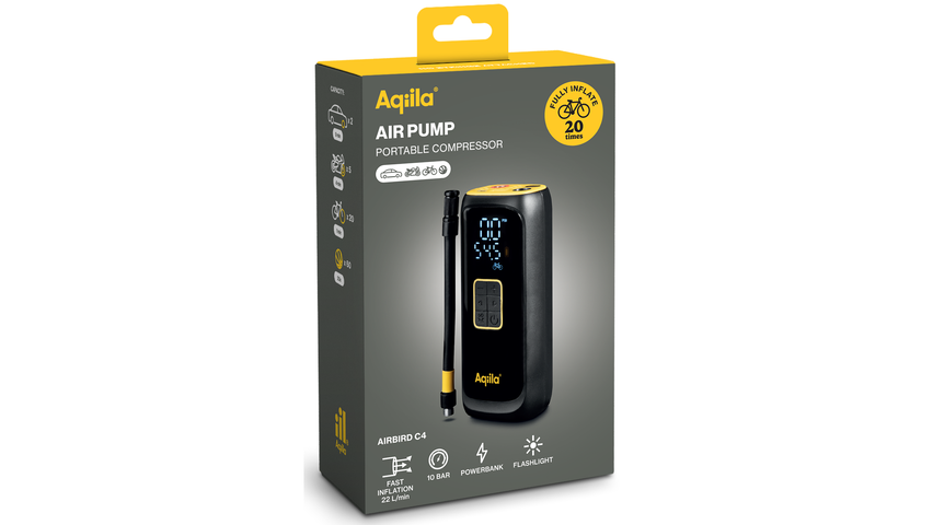 Aqiila Compressor & Powerbank Airbird C4