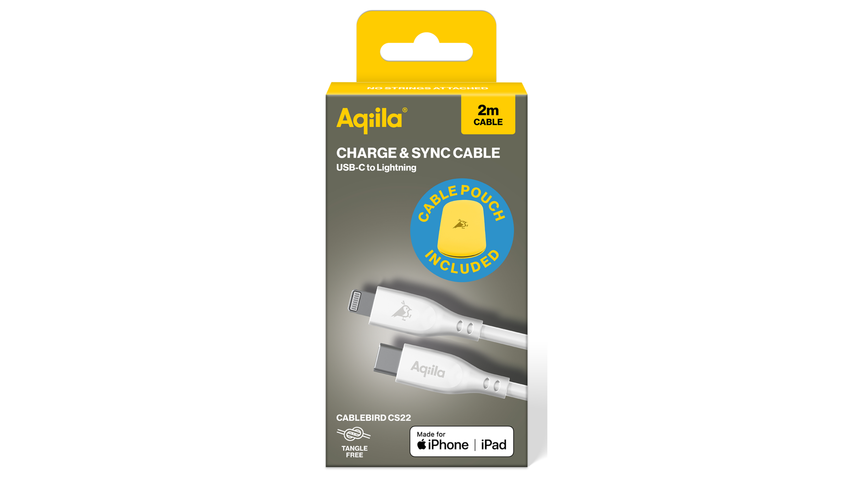 Aqiila Ladekabel Silicon USB-C/Lightni. 2.0 60W | 2m