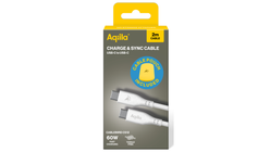 Aqiila Ladekabel Silicon USB-C/USB-C 2.0 60W | 2m